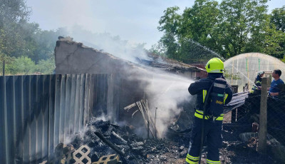 Felhalmozott szem&eacute;t &eacute;gett egy lakatlan tany&aacute;n Kiskőr&ouml;sn&eacute;l