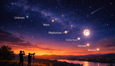 Hat bolyg&oacute; egy est&eacute;n? Ritka &eacute;gi l&aacute;tv&aacute;nyoss&aacute;g &eacute;rkezik febru&aacute;r 28-&aacute;n