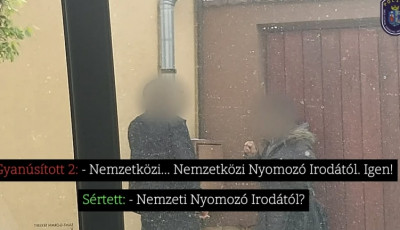 Csapd&aacute;ba csalt&aacute;k a kamu rendőr&ouml;ket  - VIDE&Oacute;