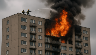 N&eacute;gyen haltak meg lak&aacute;stűzben az elm&uacute;lt f&eacute;l&eacute;vben megy&eacute;nkben