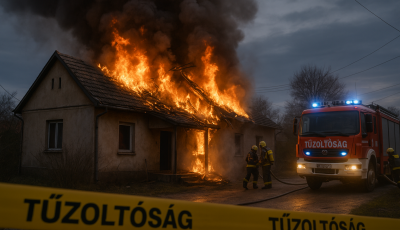 Benn&eacute;gett a h&aacute;z&aacute;ban egy idős f&eacute;rfi Tasson