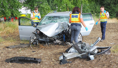 Hal&aacute;los baleset t&ouml;rt&eacute;nt Kecskem&eacute;t &eacute;s Szentkir&aacute;ly k&ouml;z&ouml;tt