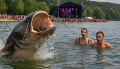 Harcsa-horror a fesztiv&aacute;lon: k&eacute;tm&eacute;teres bestia t&aacute;madt a f&uuml;rdőzőkre, legal&aacute;bb &ouml;ten s&eacute;r&uuml;ltek meg