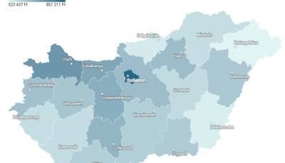 Megvan, hol nőttek a legjobban a b&eacute;rek 2025-ben: nagy k&uuml;l&ouml;nbs&eacute;gek l&aacute;tszanak a v&aacute;rmegy&eacute;k k&ouml;z&ouml;tt
